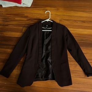 Plum blazer